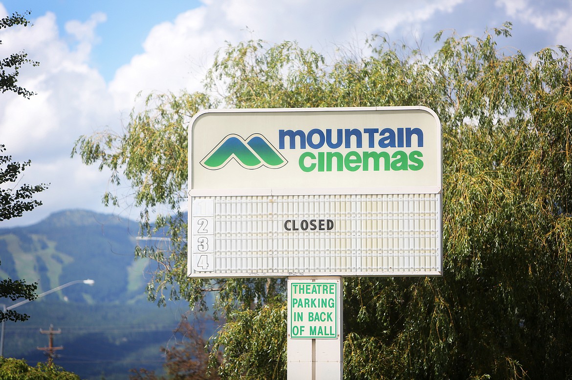 Mountain Cinemas in Whitefish closed down due to financial hardships brought on by the COVID-19 pandemic. (Mackenzie Reiss/Daily Inter Lake)