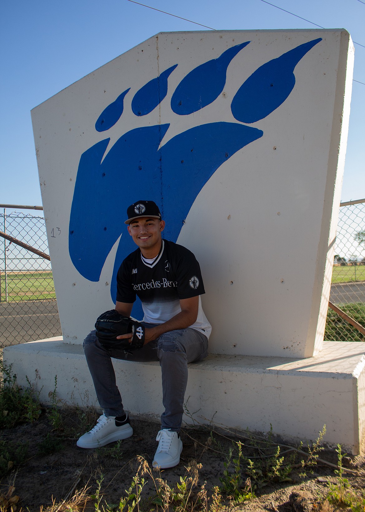 Casey McCarthy/Columbia Basin Herald 
 After finishing up his summer baseball season with Mercedes-Benz college prep team, Ryan Arredondo is excited to head to Stockton, California, and get to work next season.