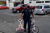 Local groups donate bicycles, helmets