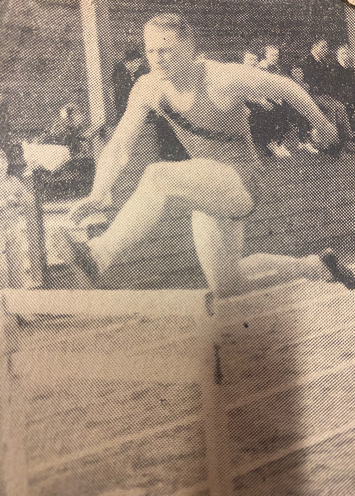 Courtesy Photo/
Bob McCourtie, a star athlete in hurdles, discus, and football in Olympia in the 1930’s carried his athletic tradition with him to Othello where he started his family.