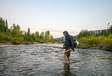 Researcher looking at climate change impacts on Middle Fork
