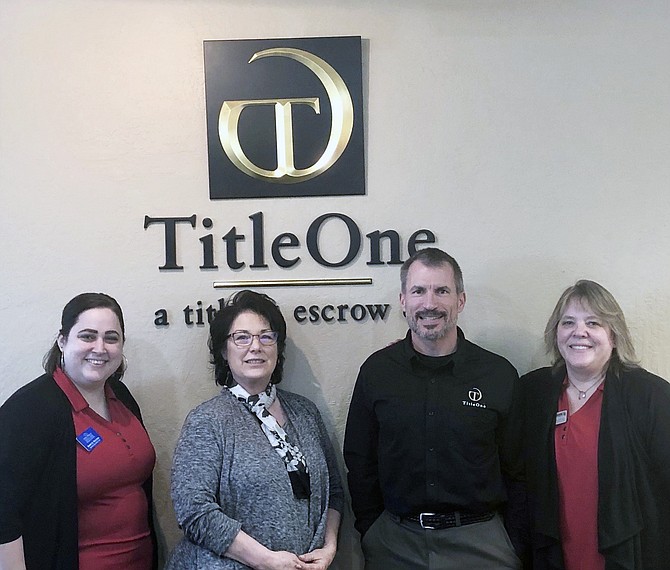 Courtesy photo 
 Post Falls Chamber of Commerce Business Appreciation Group: Title One Corporation