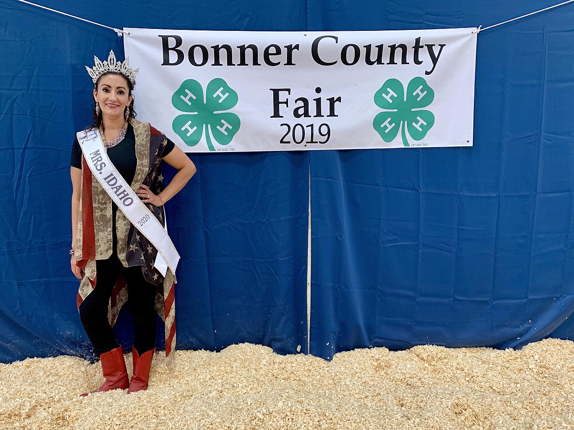 (Courtesy photo)
Bonner County’s Katherine Funk-Adlard is representing the state of Mrs. Idaho in this coming weekend’s national United States of America Pageant.