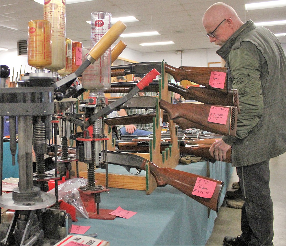 For gun enthusiast, there was a wide array of items available from vendors.