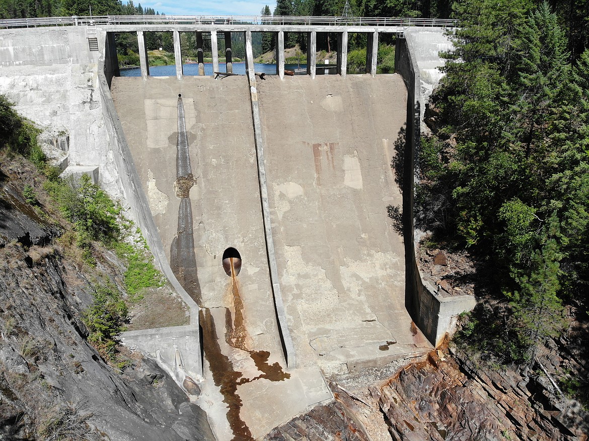 COURTESY PHOTO 
 The Moyie Dam, which provides power for Bonners Ferry Electric customers, is slated for repairs to begin in 2021.