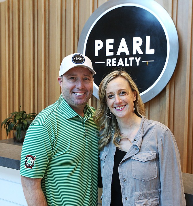 LOREN BENOIT/BJNI 
 Joel and Karen Pearl started on their real estate journey 16 years ago. Joel began his real estate career after working as a caddy. Karen worked at the Coeur d’Alene Press as a reporter for two years.