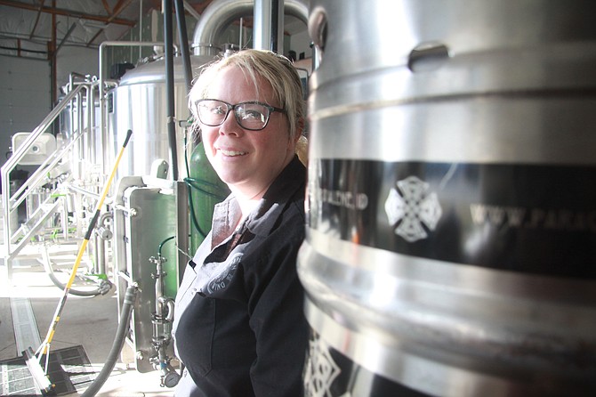 Kerry Kiernes of Paragon Brewing is among a handful of women beer brewers in the region. She said the brewery field offers a great opportunity for women to become head brewers.