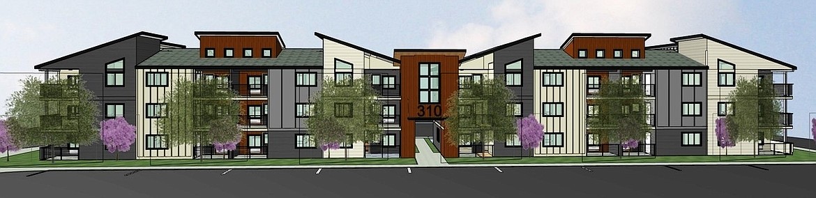 The River Falls 12-plex building project aims to provide high quality workforce housing to young professionals in Post Falls. John M. Nichols and John S. Nichols’ company, the River Falls Opportunity