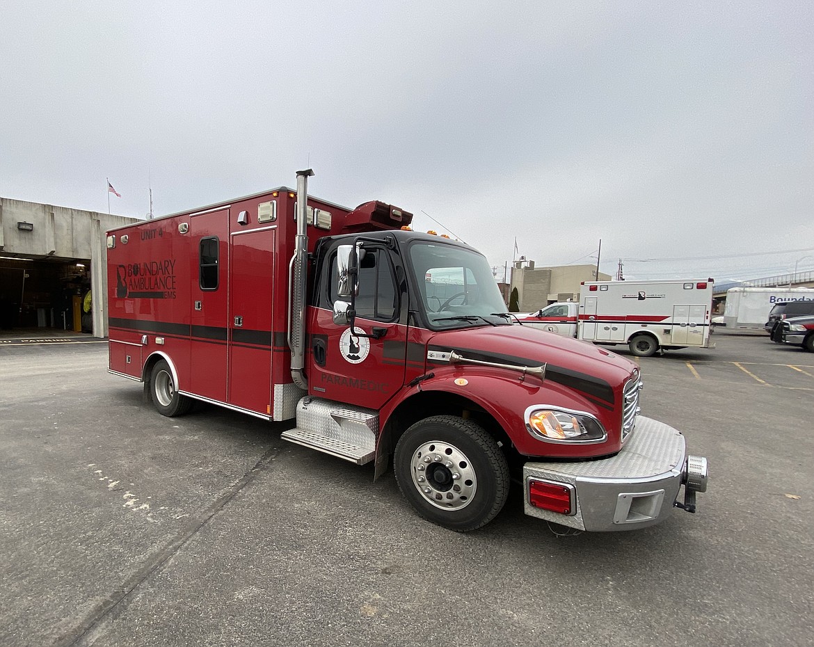 The ambulance used is a two-wheel drive ambulance that is normally not in use during the winter, so they were able to outfit it for the purpose.