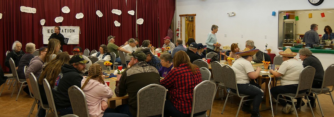 A large crowd attends the Sarah Jones Memorial Scholarship Fund lunch on Feb. 22.