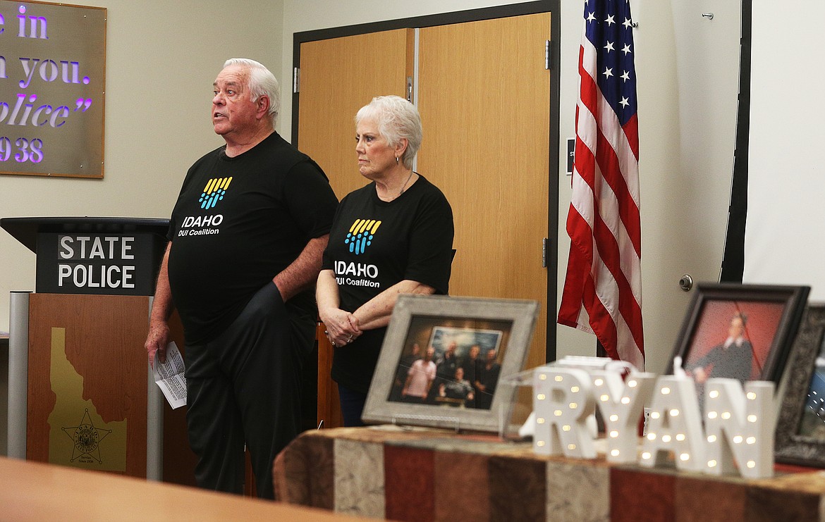 Patricia and Vern Allen, and their son, Troy, were all in the same car on the night of a DUI crash, which occurred near Hayden on March 9, 2019. Cory Kreager was reportedly traveling eastbound on Boekel Road and failed to stop, hitting the driver’s side of the Allen’s van. The Allens have founded the Idaho DUI Coalition, which aims to provide awareness, prevention, outreach, enforcement and victim support concerning impaired drivers. (LOREN BENOIT/Press)