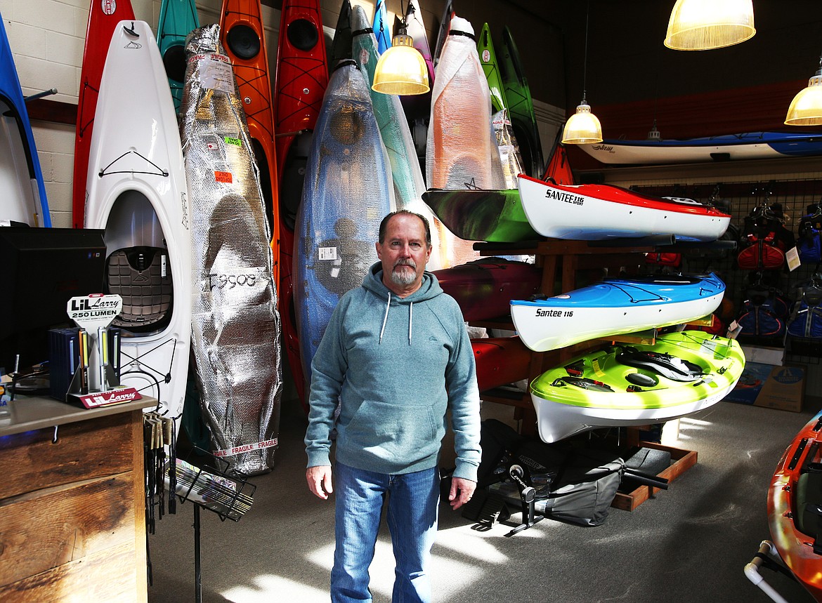 Kayak Coeur d’Alene is owned and operated by Chip and Ginger Dalvini. For the next couple of weeks, the business will be open by appointment only. Call 208-676-1533 or email info@kayakcda.com