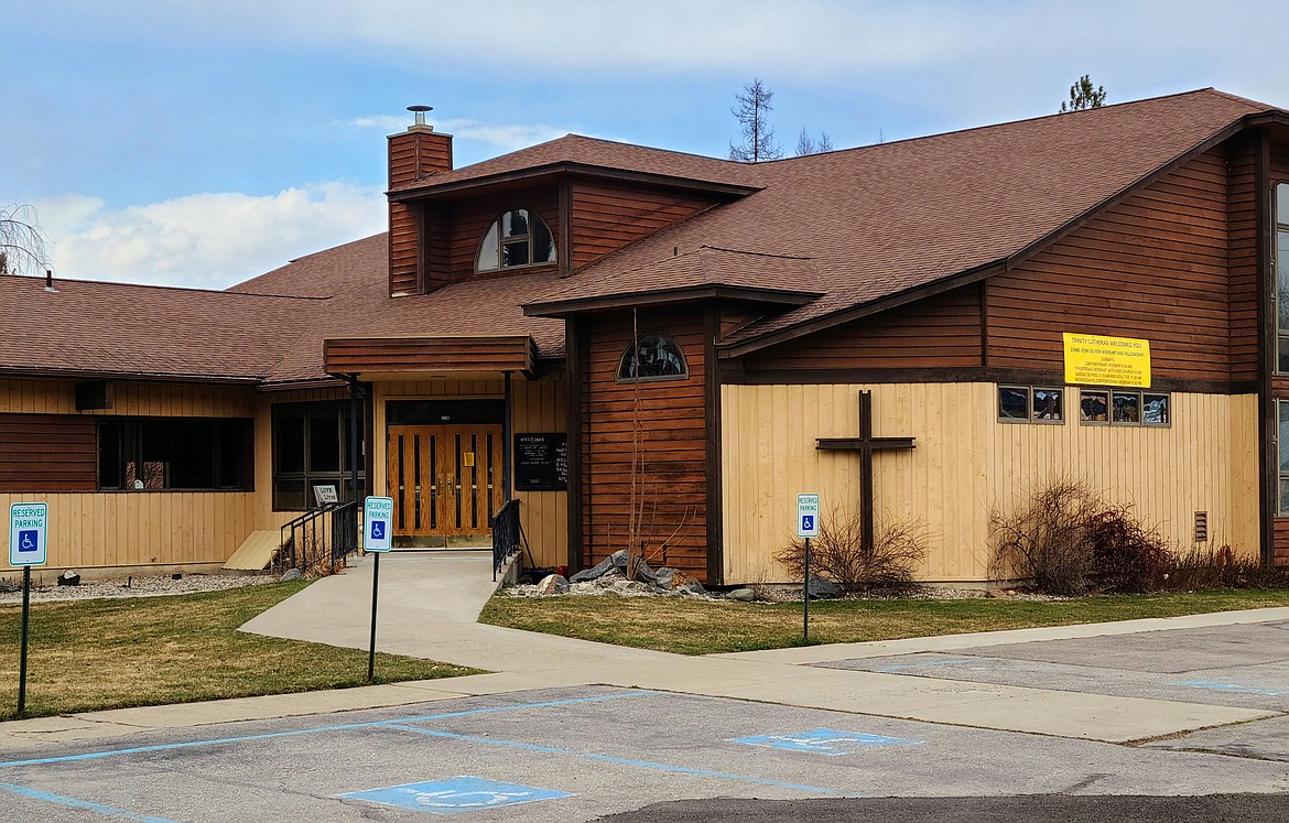 Trinity Lutheran Church on Cody Street in Bonners Ferry has opted to hold services through Facebook and YouTube online formats for the time being.