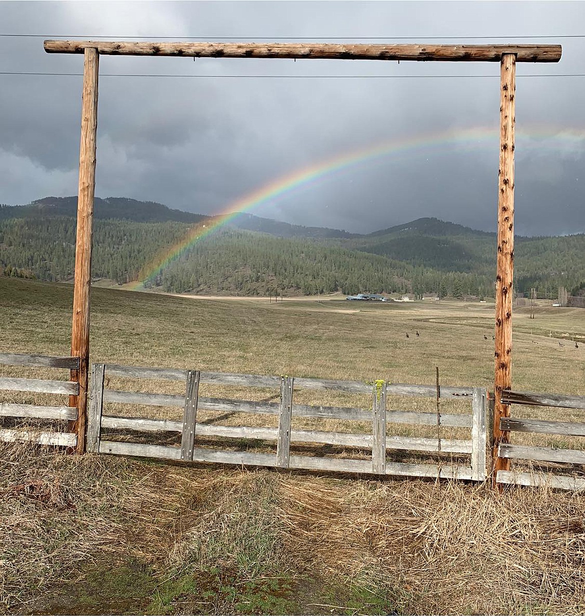 “Pulled over just in time … and the Universe provided a frame,” writes Tiffany Smith in submitting this Best Shot. If you have an photo that you took that you would like to see run as a Best Shot or I Took The Bee send it in to the Bonner County Daily Bee, P.O. Box 159, Sandpoint, Idaho, 83864; or drop them off at 310 Church St., Sandpoint. You may also email your pictures in to the Bonner County Daily Bee along with your name, caption information, hometown and phone number to bcdailybee@bonnercountydailybee.com.