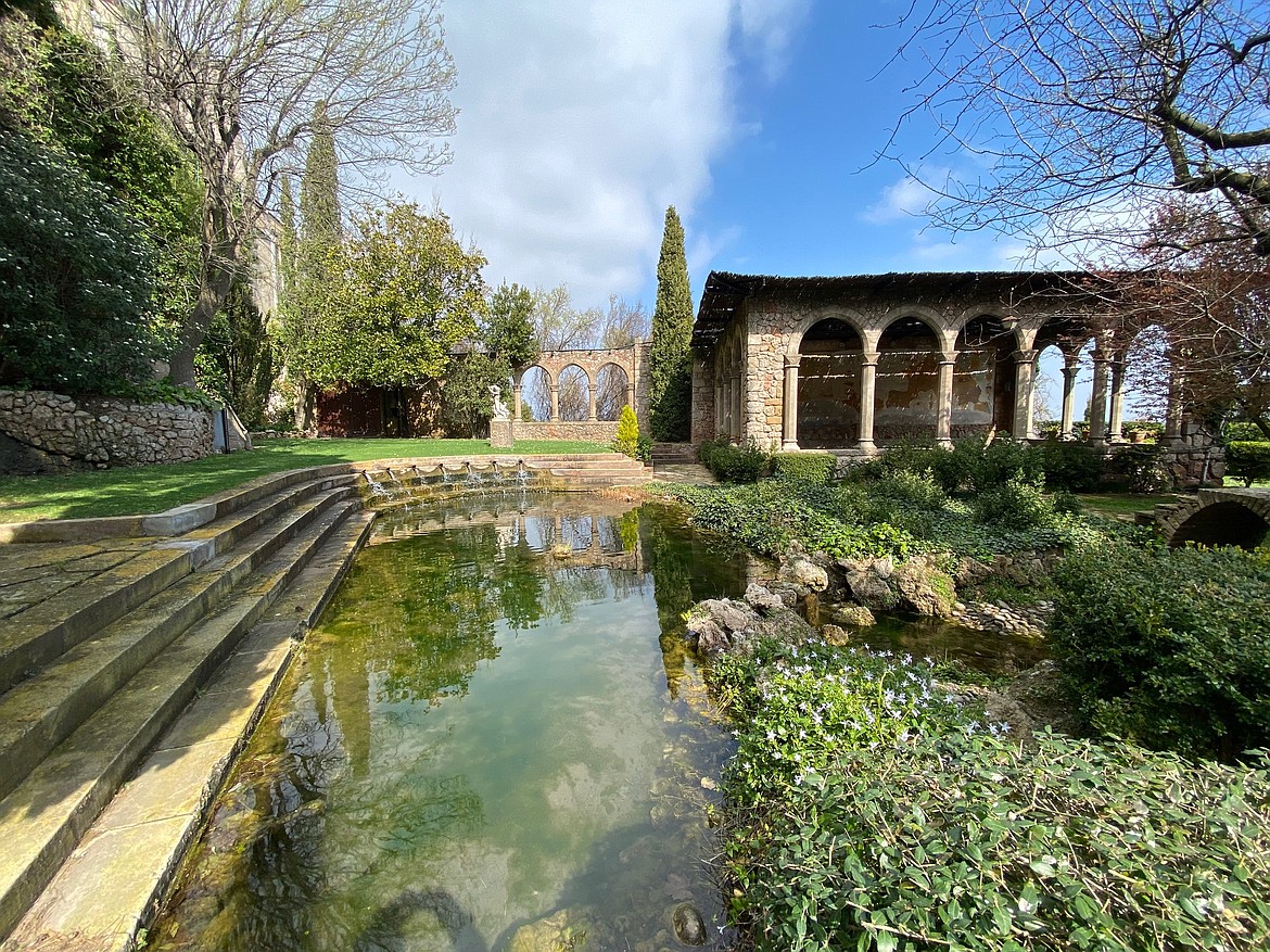 Robert DeLaurentis said he experienced Zen moments in these gardens at the mountain Monastery of Montserrat in Spain, where he stayed with monks for two days in March 2020. 
 Courtesy photo