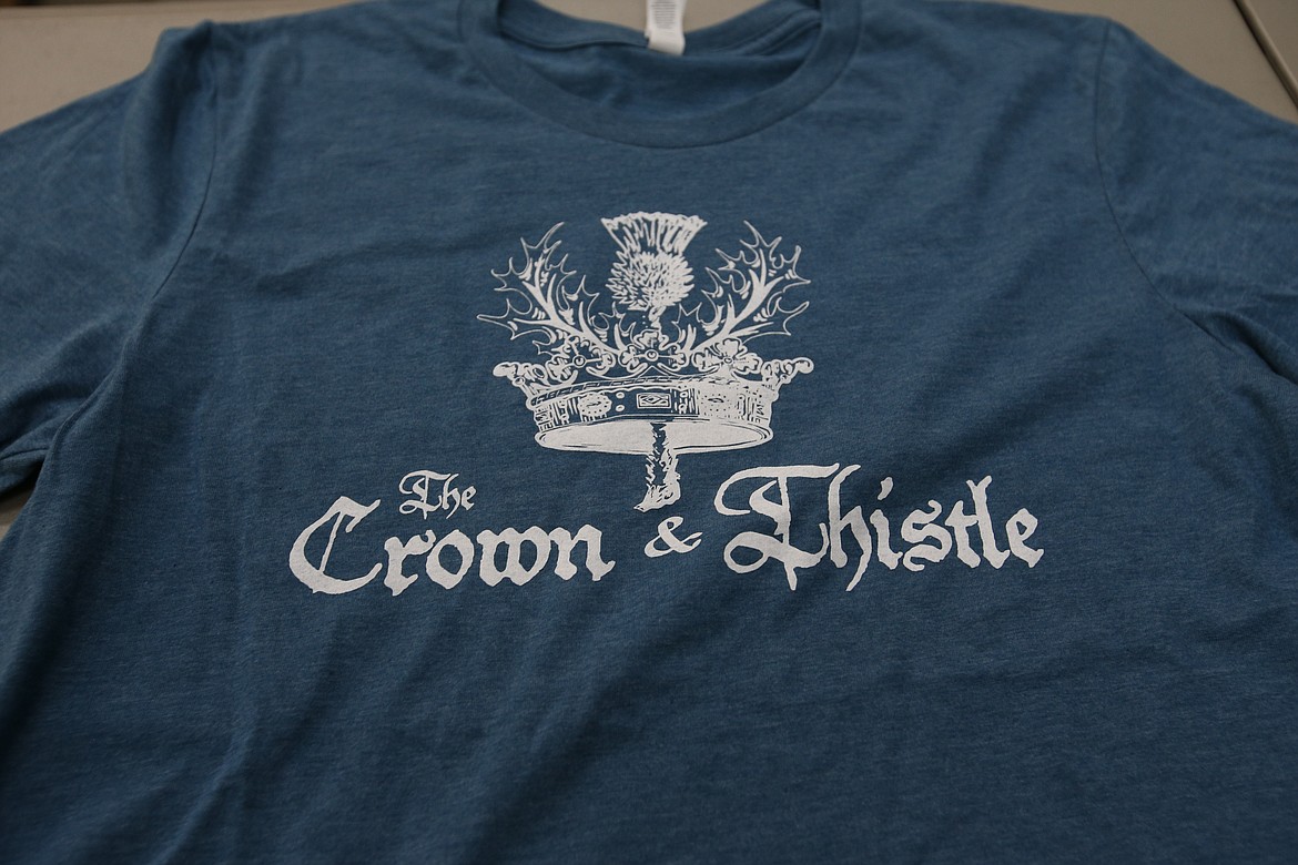 BILL BULEY/Press 
 This Crown & Thistle T-shirt is on sale at printitforward.itemorder.com/sale.