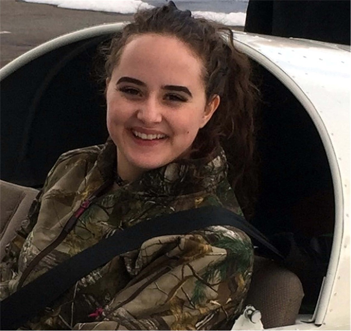 (Courtesy photo) 
 Arianna Terry, a recent Sandpoint High School graduate, is pictured in the pilot seat.