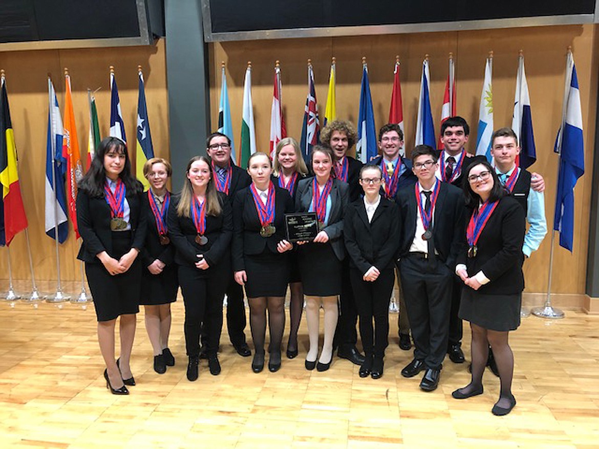 Sandpoint High School’s Academic Decathlon team won first place in the large school division and the overall state championship for the second year in a row. Eleven schools and about 150 students competed in the 2020 Idaho Academic Decathlon State Meet at the University of Idaho on March 13-14.