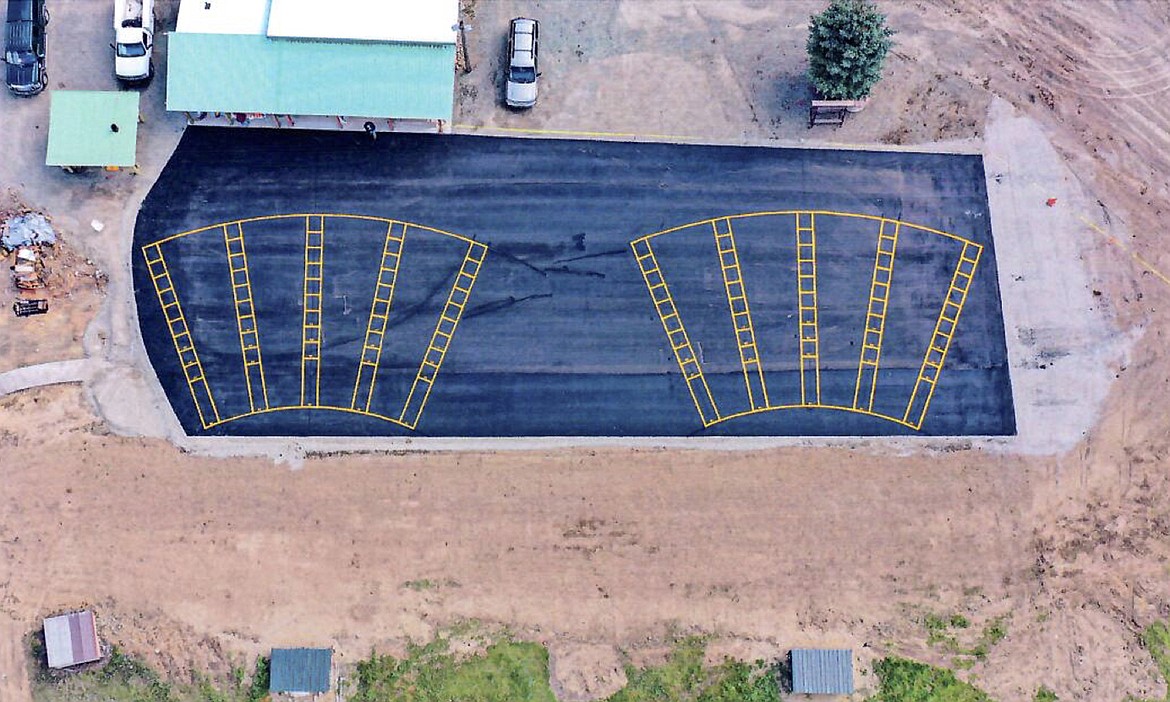 (Courtesy photo) 
 An aerial view of the trap shooting area.