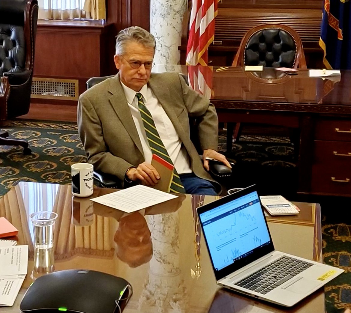 Gov. Brad Little took part in his weekly AARP-sponsored town hall conference call Tuesday, where he said Idaho was opening cash grants to include the self-employed, independent contractors and sole proprietors, along with businesses with up to 50 employees.