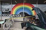 Car crashes into midtown market