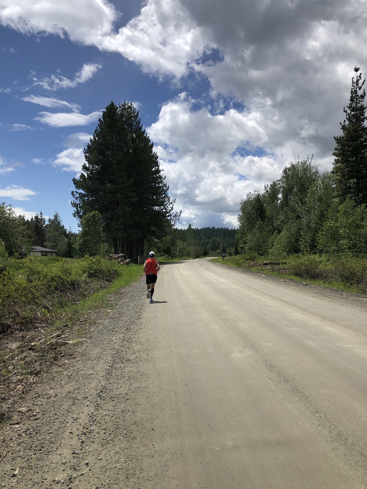 (Courtesy photo) 
 Erik Olson recently ran 52 miles representing the 52 days the Farmin Stidwell Elementary principal went without seeing his 565 students after the novel coronavirus pandemic caused the state's schools to close.