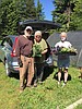Volunteers grow produce for food bank