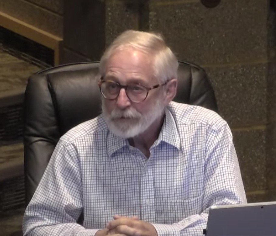 Councilmember Dan English said charging $7 for 4th of July parking — rather than the usual $20 — would give a breath of relief to a population still struggling from the economic havoc brought on by COVID-19. (Courtesy of CDA TV)