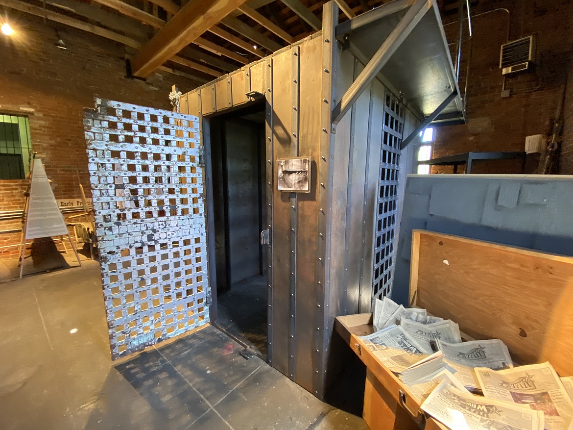 The Kootenai County Jail Museum is home to one of the county’s original steel jail cells.