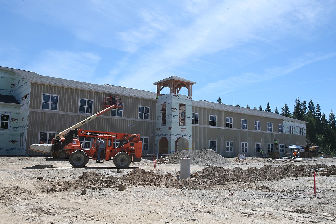 The first phase of construction began on Hayden Canyon Charter in March and will be complete in time for school to open Sept. 8. (DEVIN WEEKS/Press)