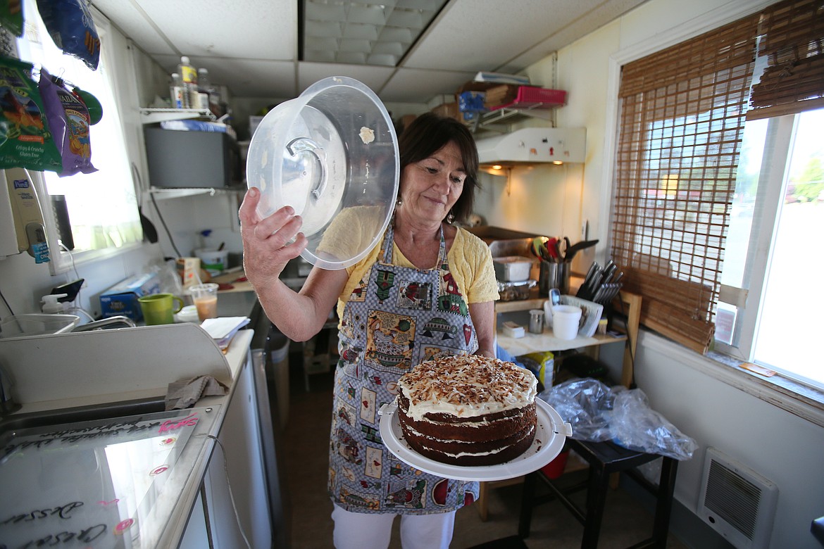 Fresh banana cake, anyone? Midtown Drive Up Deli owner Mikele Williams is a master of homemade, creative and decadent desserts people can order when they swing by for sandwiches Tuesdays through Saturdays.