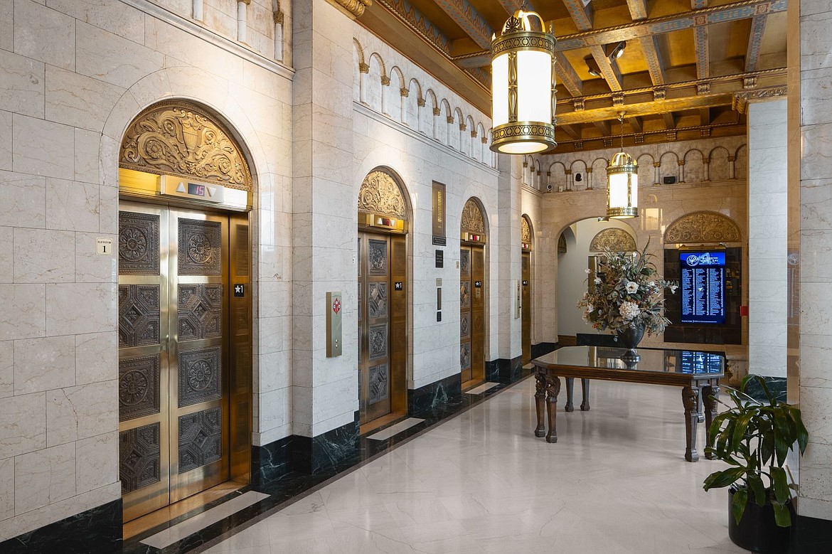 The east lobby at the Paulsen Center.