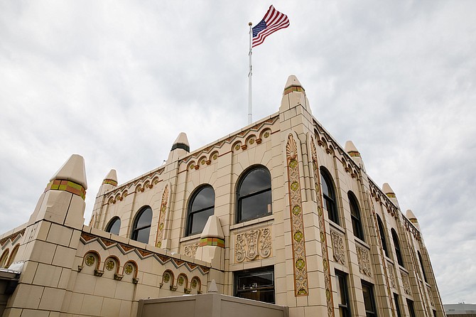 The penthouse of the Paulsen Center offers a unique viewpoint of Spokane for events held on the rooftop courtyard.