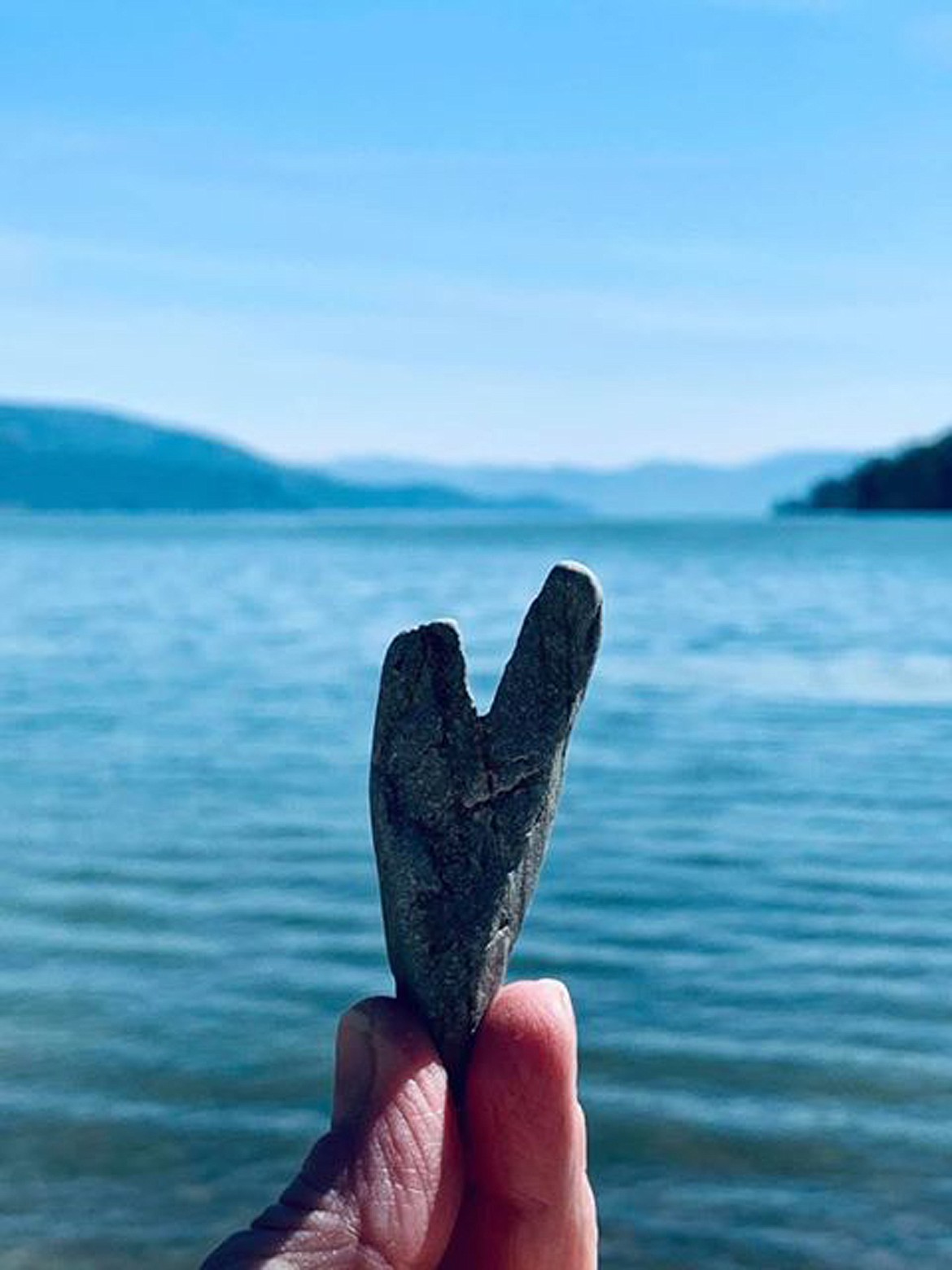 Tiffany Smith captured this Best Shot recently of a special rock she found. If you have a photo that you took that you would like to see run as a Best Shot or I Took The Bee send it in to the Bonner County Daily Bee, P.O. Box 159, Sandpoint, Idaho, 83864; or drop them off at 310 Church St., Sandpoint. You may also email your pictures in to the Bonner County Daily Bee along with your name, caption information, hometown and phone number to bcdailybee@bonnercountydailybee.com.