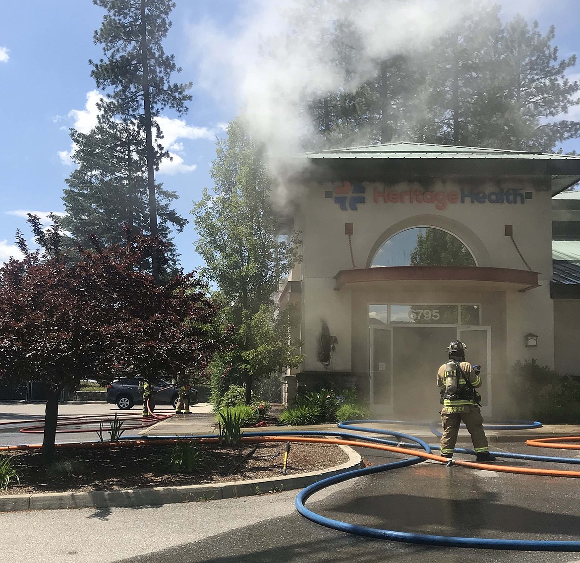 Fire damages Heritage Health office building | Coeur d'Alene Press