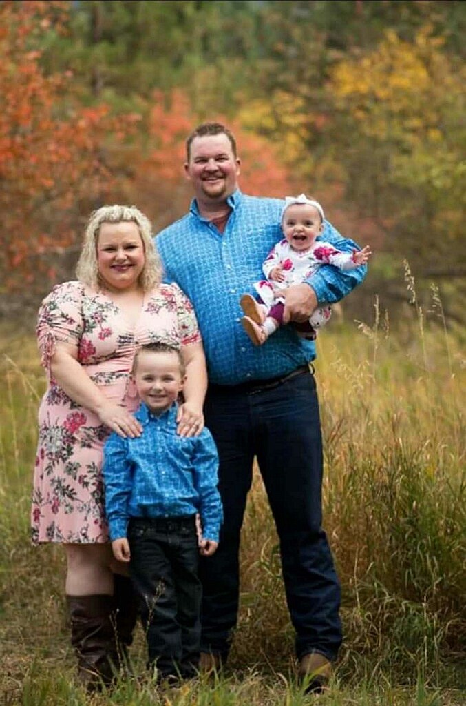 Parents Leondra and Matt Holman appreciate their time with the NICU staff who cared for baby Bellanie after she was born prematurely at 29 weeks. Nurses and doctors in the NICU saw older brother Logan enjoyed himself during the difficult time for the family, bringing him treats and spending time with him. (Photo/Leondra Holman)