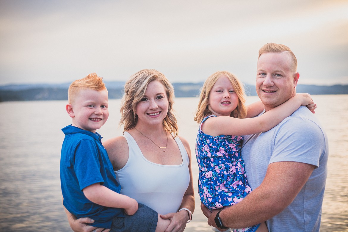 Courtesy photo 
 Ali and Mitch Krupp, shown with their children, are co-owners of 32 Below Frozen Yogurt & More, which will open soon in The Northern shopping complex at Ramsey Road and Hanley Avenue.
