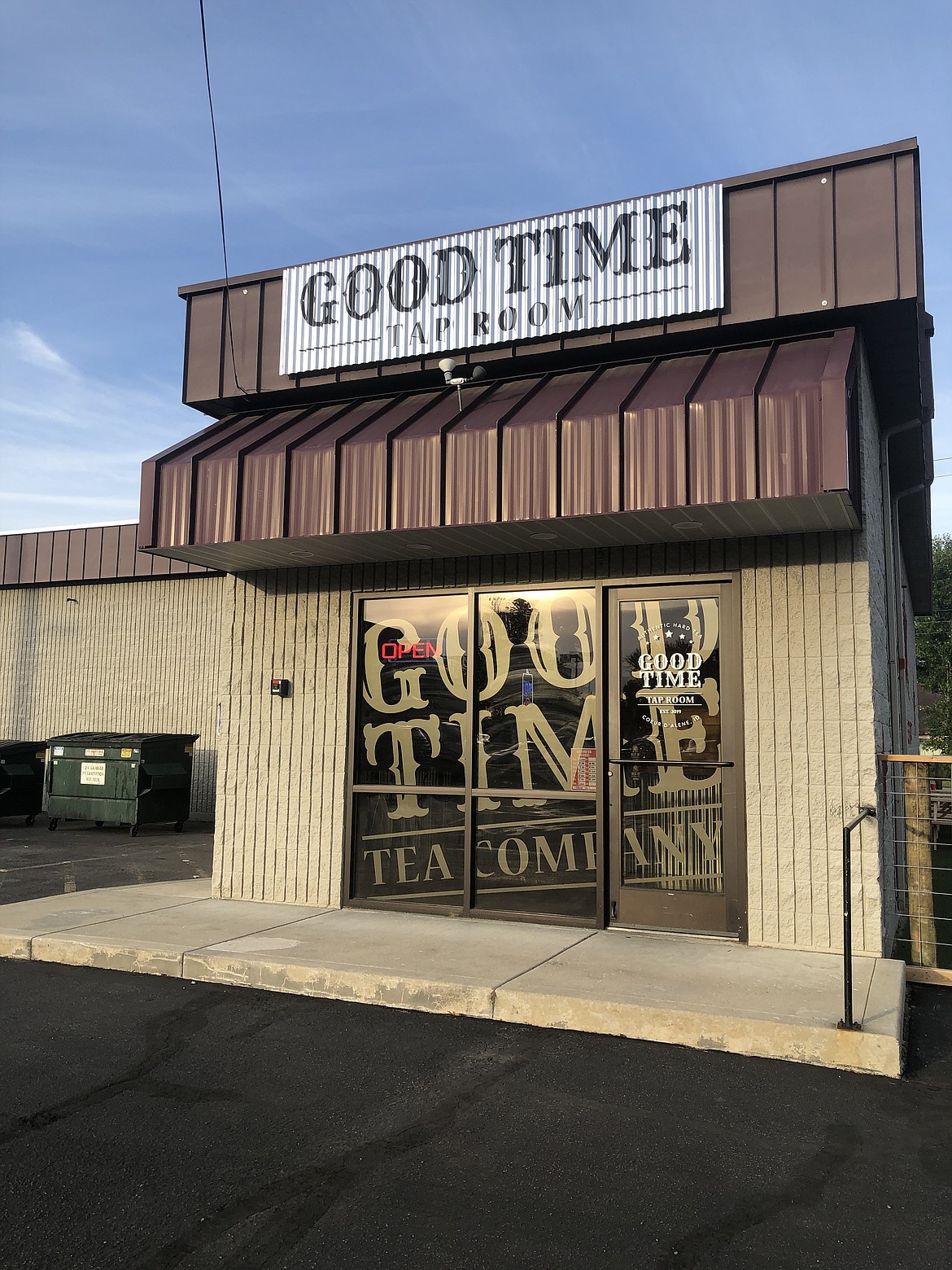 The Good Time Tap Room opened on 4th Street in CDA this June. In addition to standard drinks, the Good Time Brewery offers a unique, gluten-free alcoholic tea.