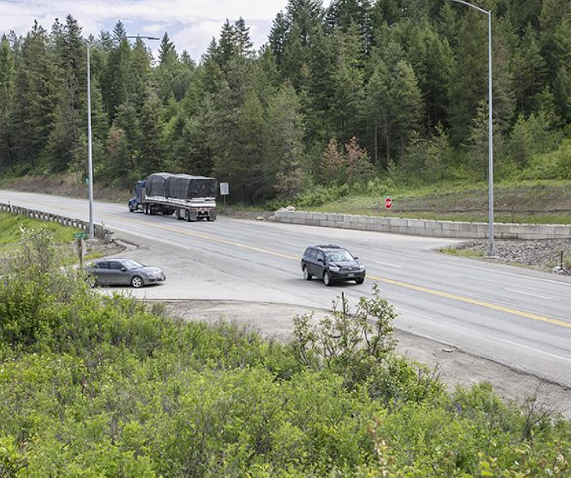 (Photo courtesy IDAHO TRANSPORTATION DEPARTMENT) 
 Work on U.S. Highway 95 at Granite Hill is slated to get underway this year.