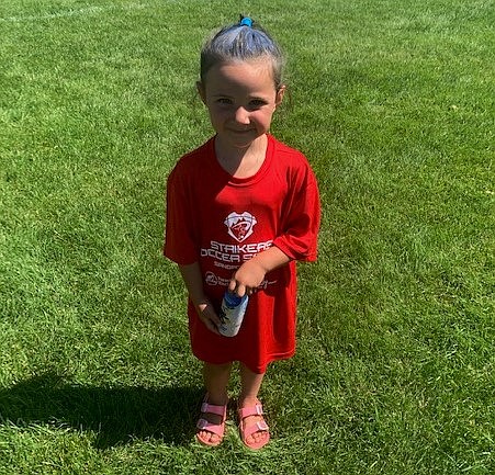 Isla Chartrey was named a Recreational Camper of the Day at the Sandpoint Strikers summer camp on July 15.