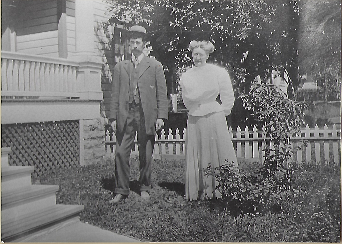 Courtesy photo 
 Harvey Davey and his wife, Carrie, circa 1914.