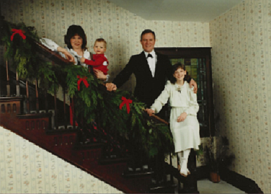 Courtesy photo 
 Kris McILvenna, holding son Sean, 1, Bob McILvenna, Gwen McILvenna, 10, in a family picture taken in 1985.