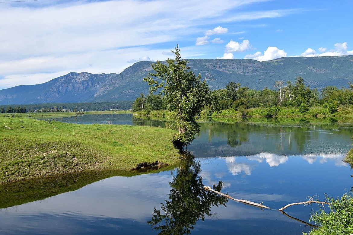 (Photo courtesy ROBERT KALBERG) 
 Robert Kalberg took this stunning photo of the river on Thursday, June 25, during an “adventure drive” in the Copeland/Porthill area. “The beauty was unbelievable,” he said.