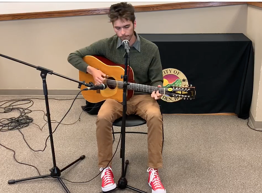 Lake Edmonson gave a stirring performance Saturday during the finals for this year’s Hayden’s Got Talent competition. (Courtesy city of Hayden)