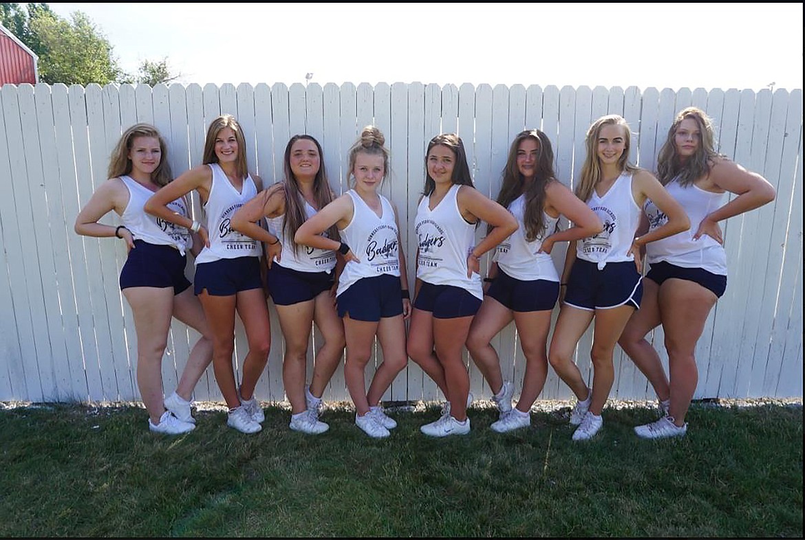 (Courtesy photo) 
 Bonners Ferry High School cheerleaders pose for a photo.