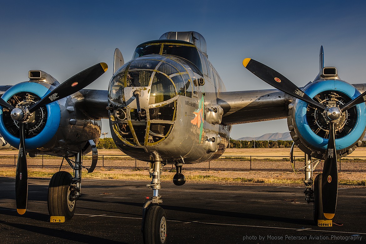 Maid in the Shade will make a special flyover of the surrounding area today at 9:30 in honor of Victory Over Japan (V-J) Day, 75 years ago today. The plane is also available for tours and rides this weekend at the airport. Courtesy photo.