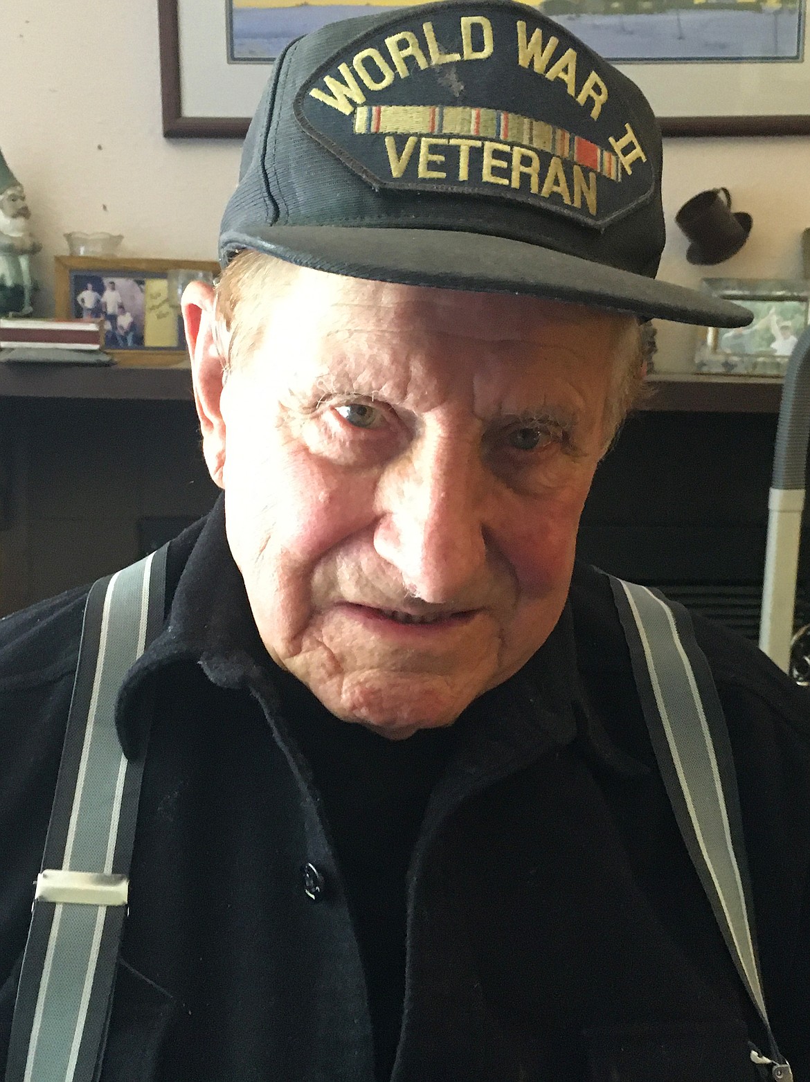 BILL BULEY/Press 
 Leo Benoit of Coeur d'Alene is proud of his military service during and after World War II.