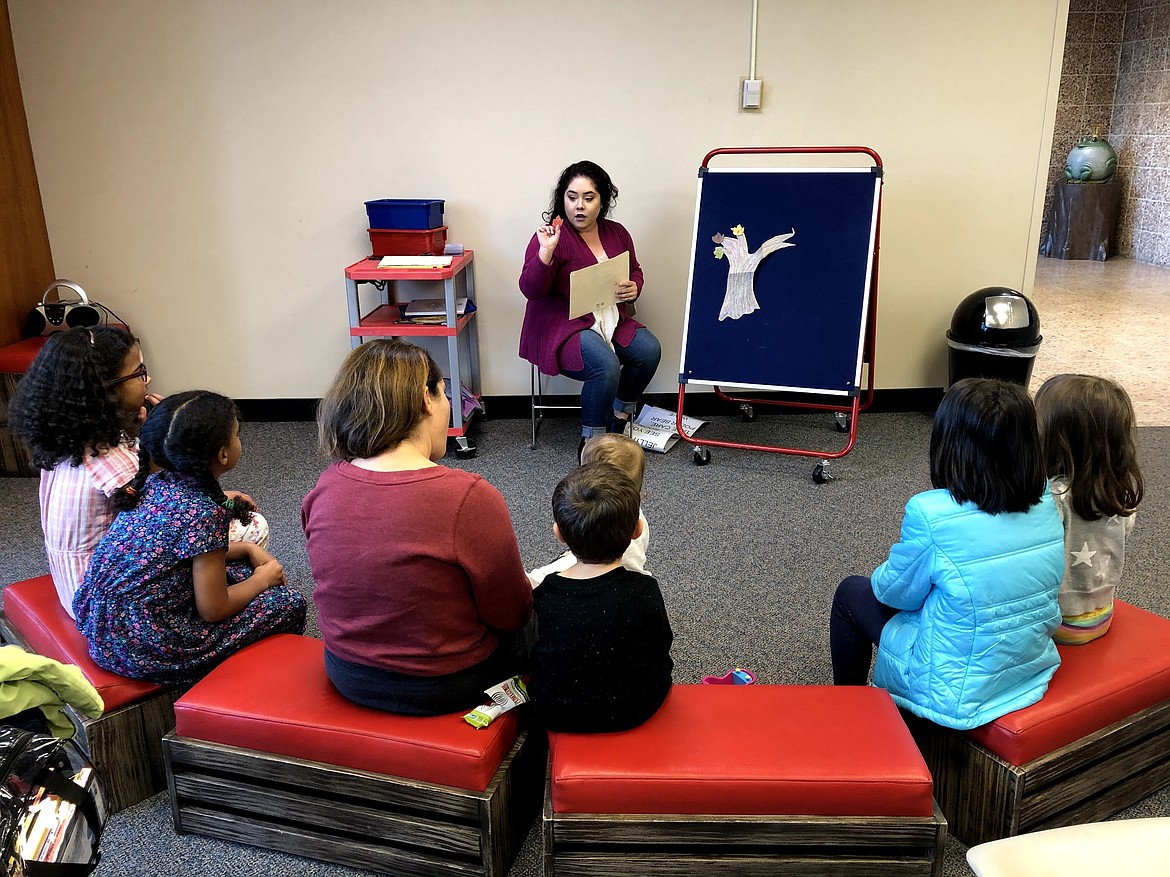 Courtesy photo 
 Toddlers and preschoolers on the autism spectrum, or with special sensory needs, will have their own Storytime sessions in Moses Lake, scheduled to start in spring 2020. The program is an expansion of an existing one in Wenatchee, pictured here.