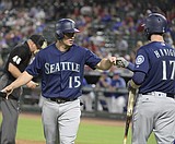 Big shots by Gamel, Seager push Mariners past Rangers 10-3
