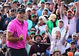 Reed wins first major title, holding off Fowler at Masters